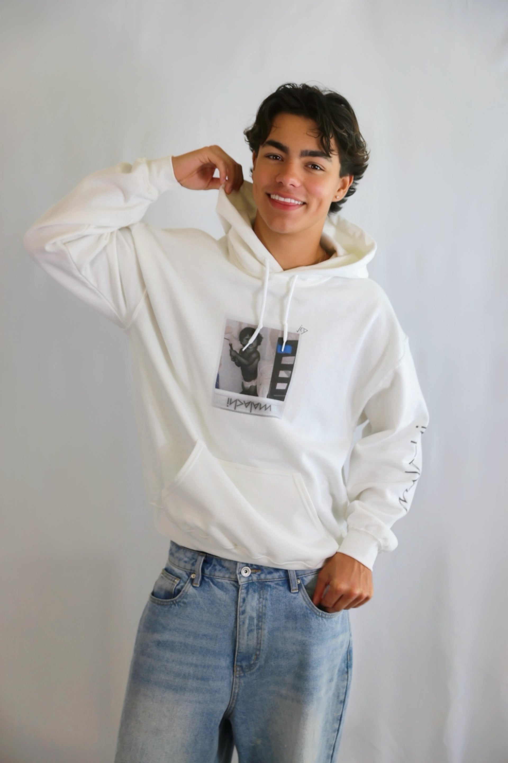 White Hoodie